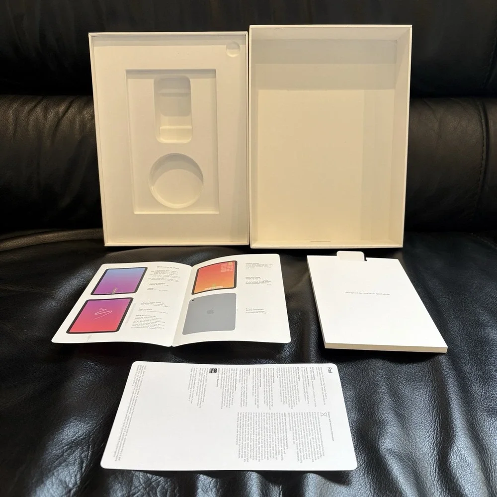 Empty Box For Apple iPad 11-inch (A16) 256GB Silver Model‎ A3354